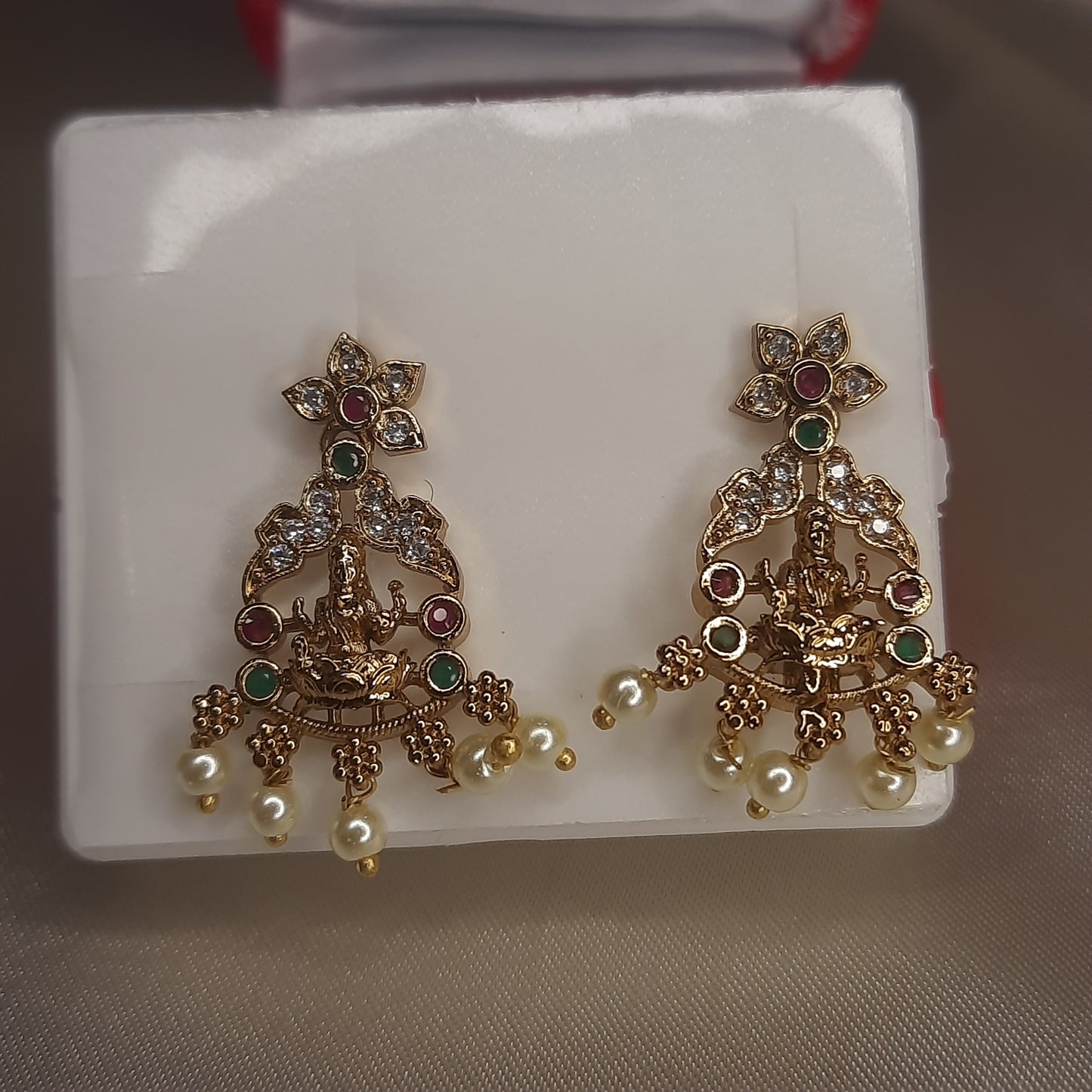 The Devi Temple Drop Earrings