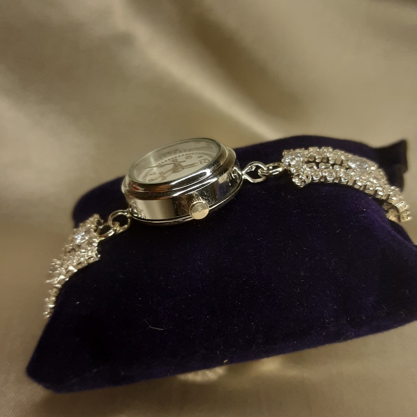 The Celeste Pave Watch Bracelet
