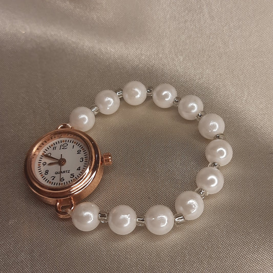 The Rosalie Pearl Watch Bracelet