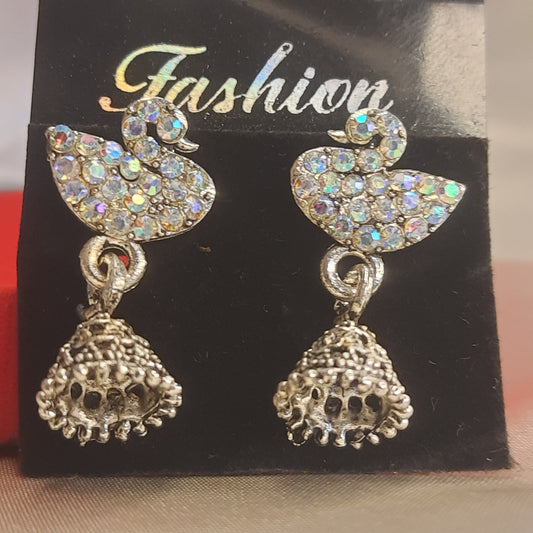 The Hamsa Jhumka Earrings