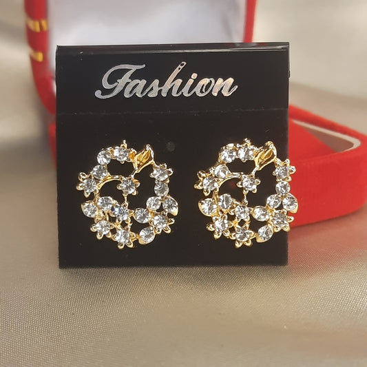 The Solstice Wreath Studs