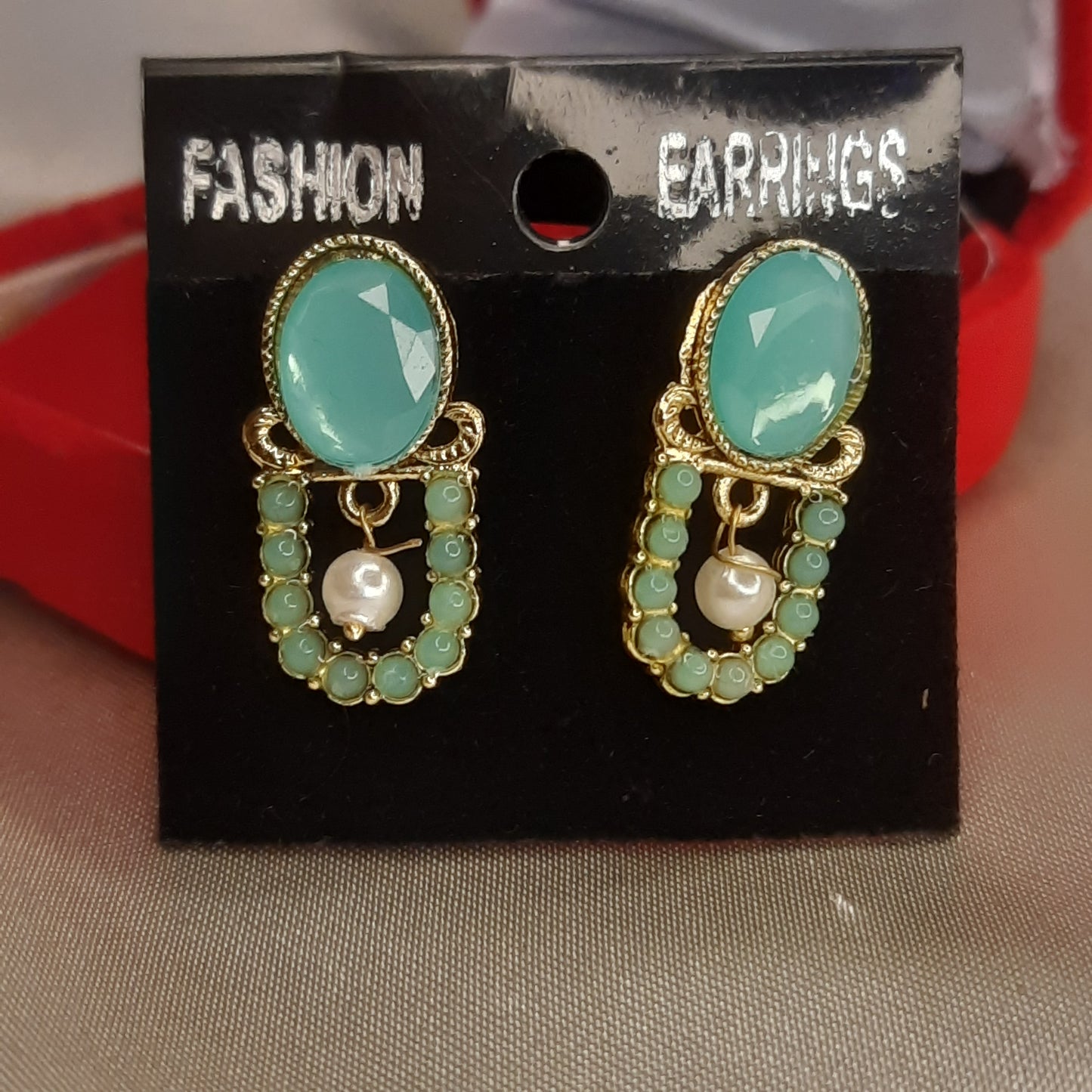 The Mint Serenade Drop Earrings