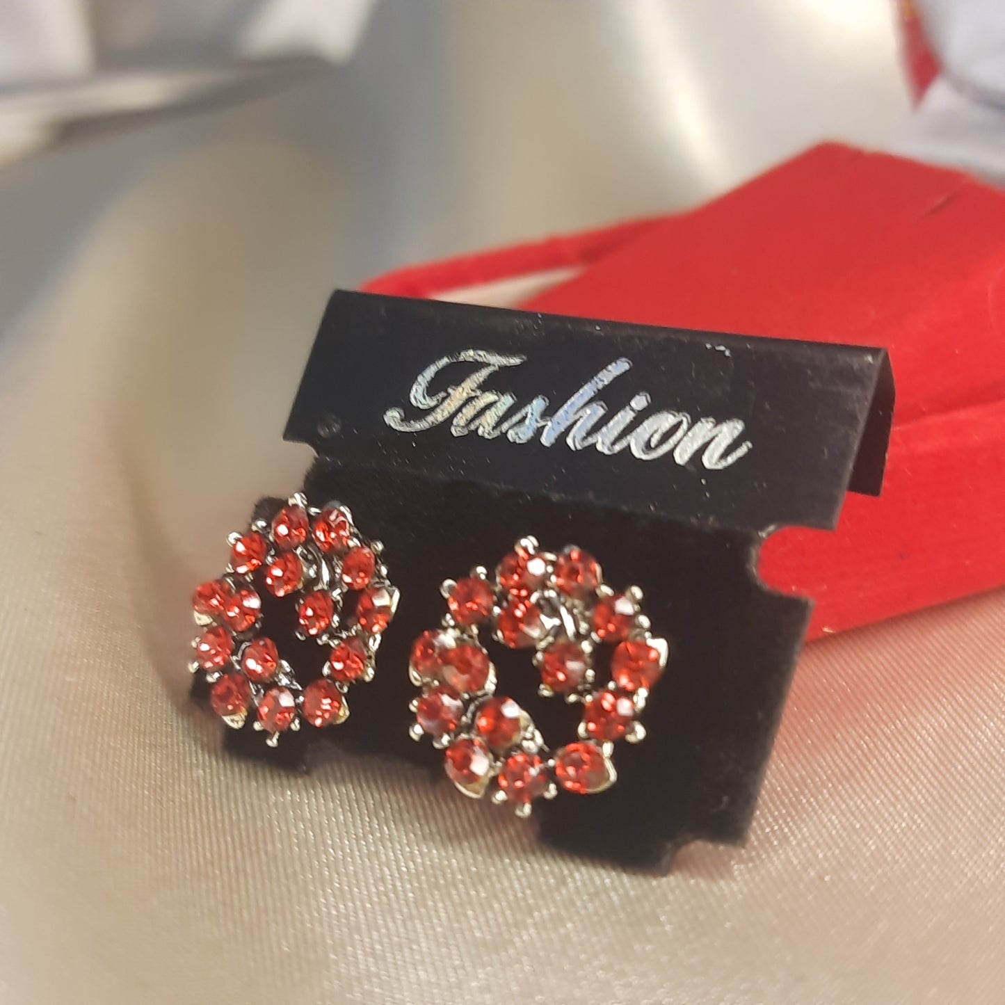 The Crimson Solstice Studs