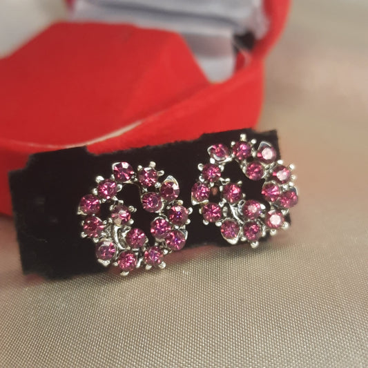 The Fuchsia Wreath Studs