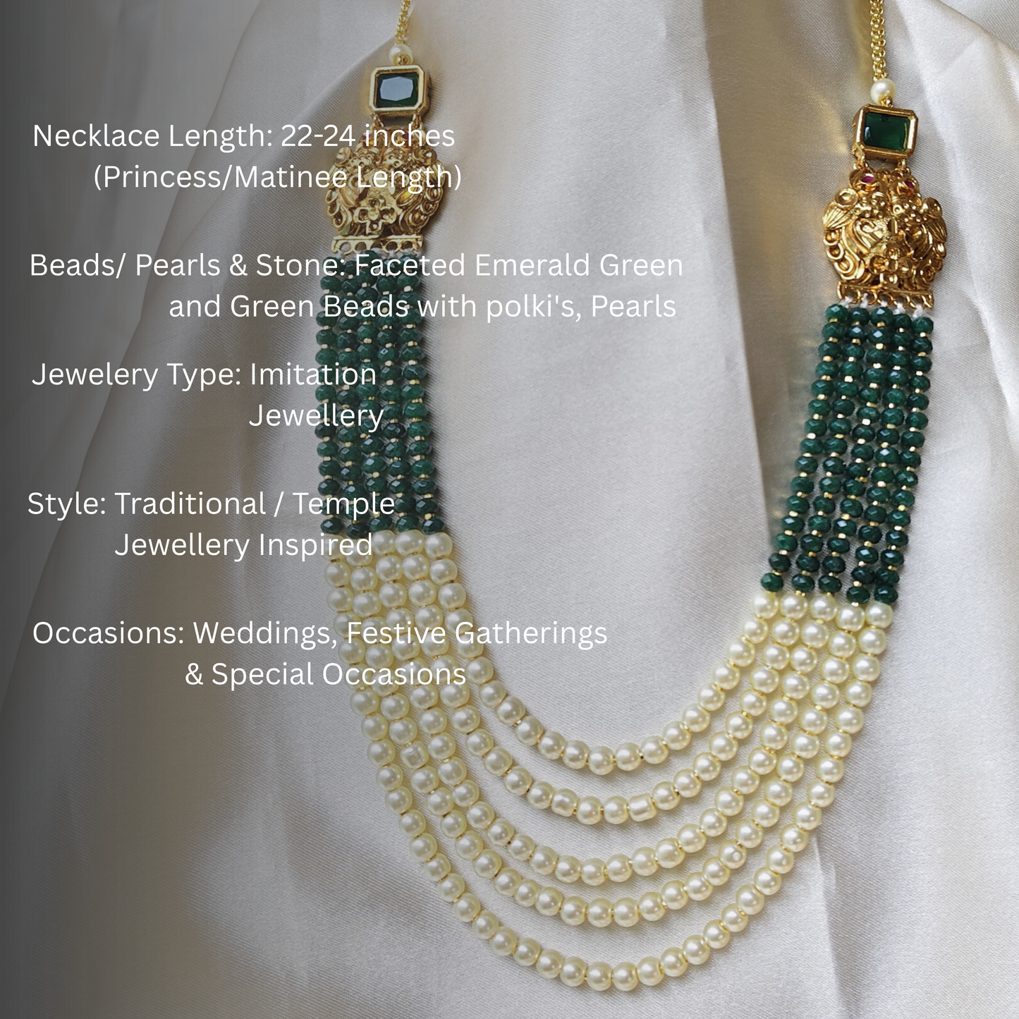 The Emerald Empress Layered Necklace
