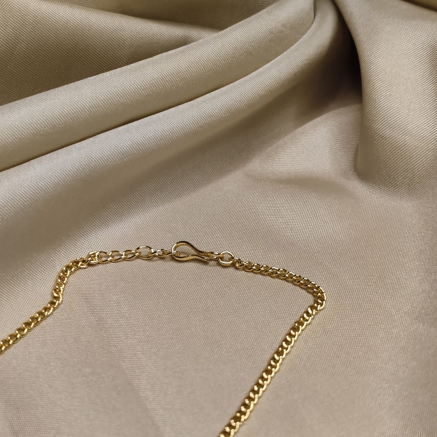 Pearl Necklace & Earrings Set with Gold-Coated
