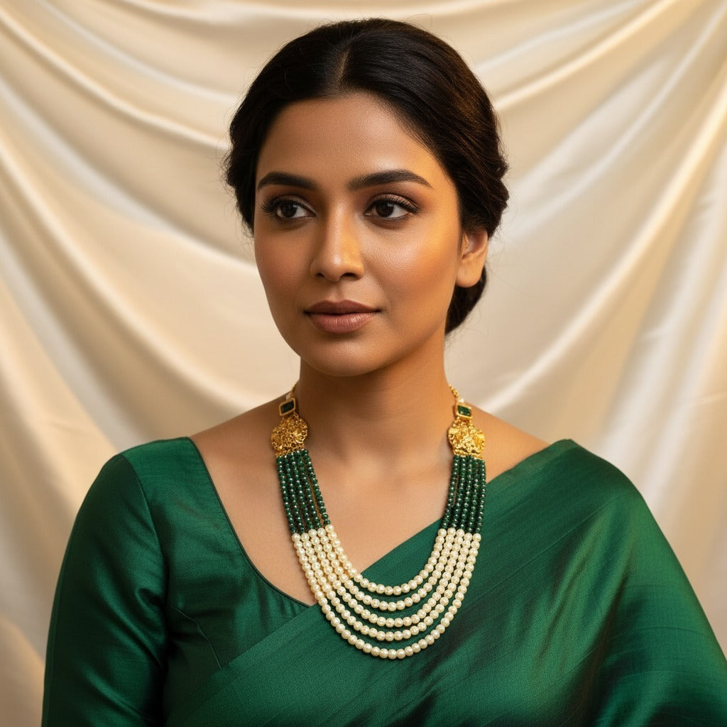 The Emerald Empress Layered Necklace