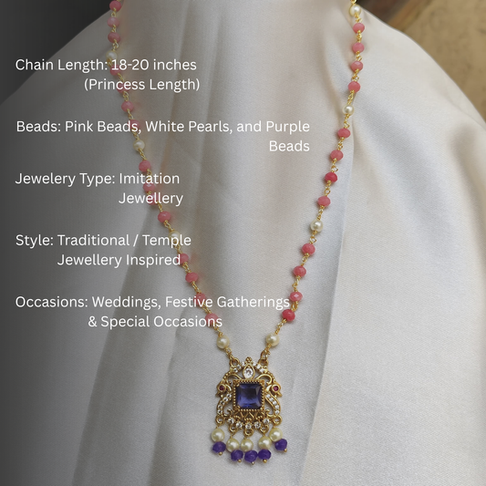 The Neela Kundan Chain