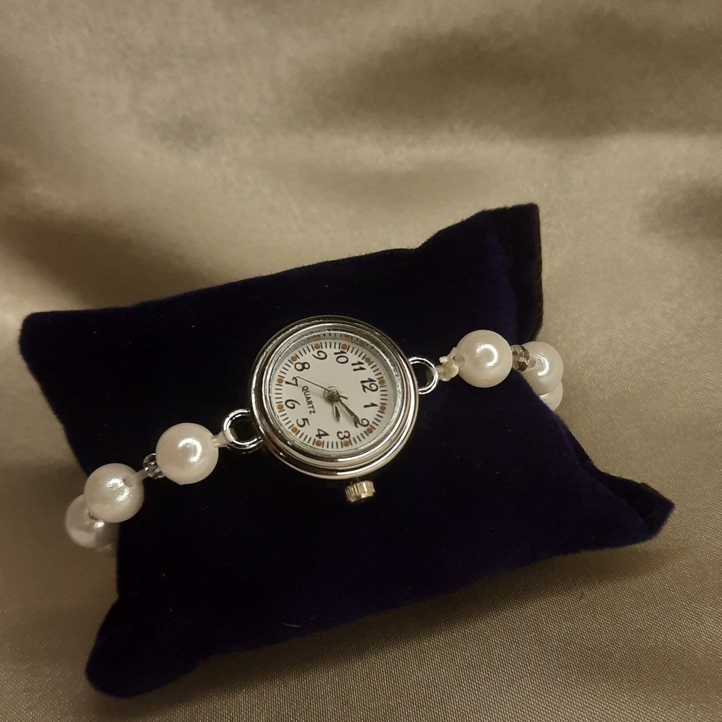 The Serenity Pearl Watch Bracelet