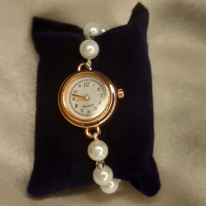 The Rosalie Pearl Watch Bracelet