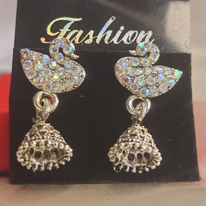 The Hamsa Jhumka Earrings