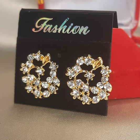 The Solstice Wreath Studs