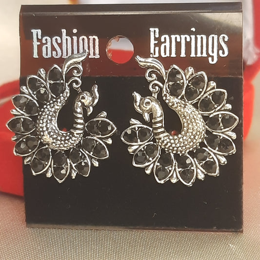 The Shadow Peacock Studs