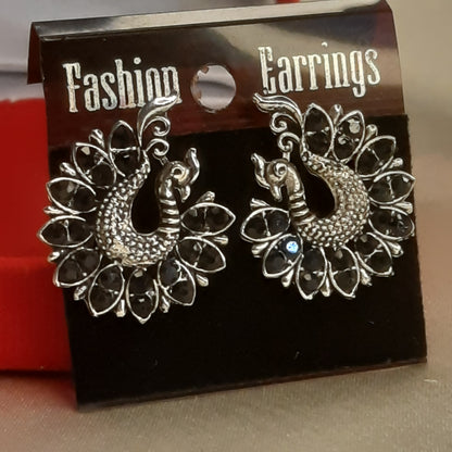The Shadow Peacock Studs