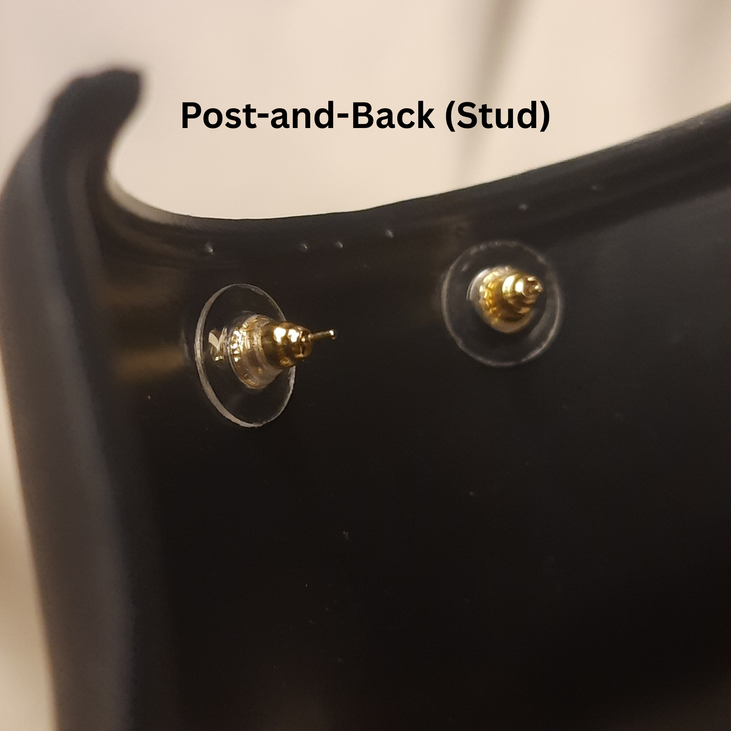 The Rosé Solitaire 4mm Pearl Studs