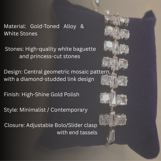 The Modern Mosaic Bolo Bracelet