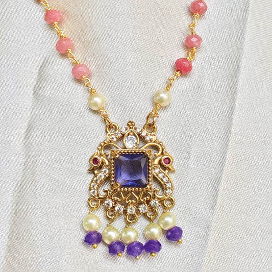 The Neela Kundan Chain